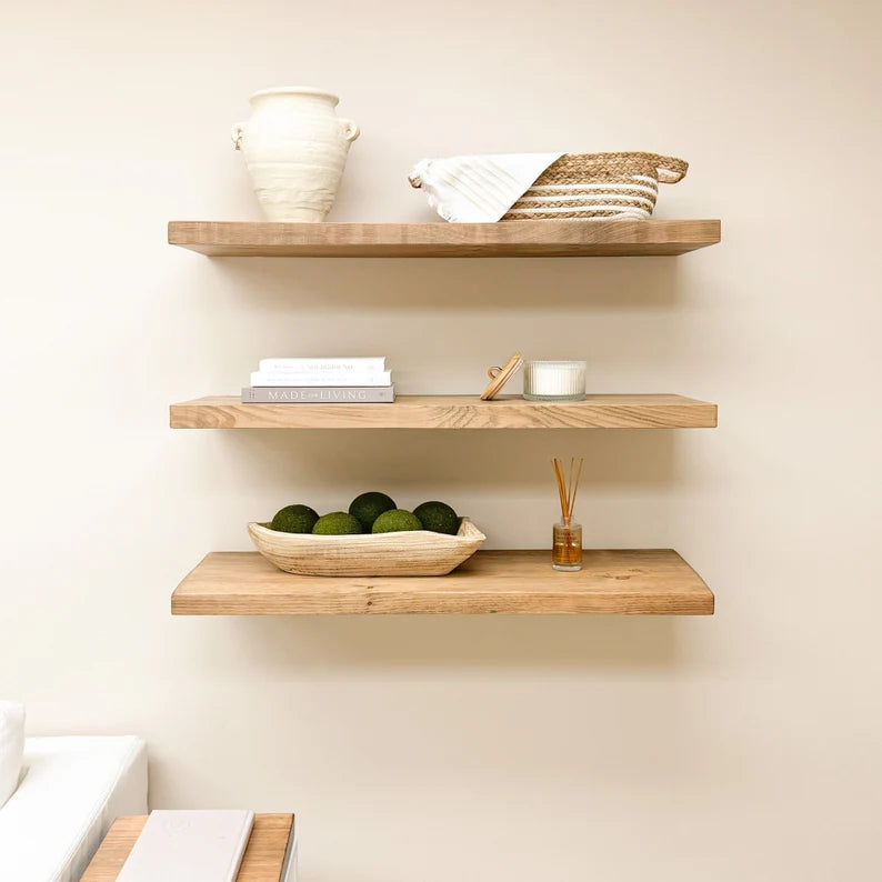 HEAVY-DUTY Floating shelves, Rustic shelf, Kitchen Shelves